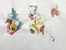 Study of a brass band