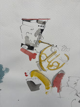 Study of a brass band